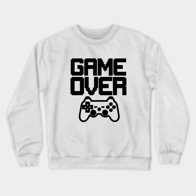 GAME OVER Crewneck Sweatshirt by CanCreate